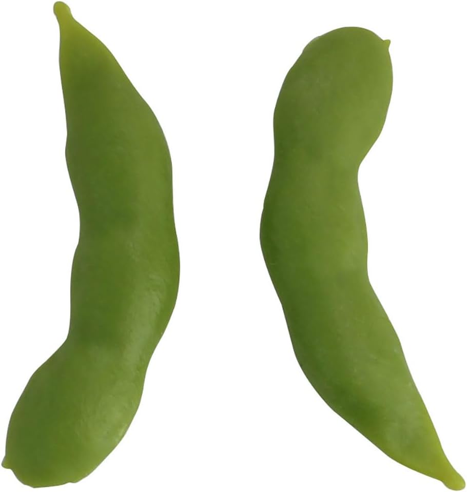 XGNG 24PCS Artificial Soybean Pods for Kitchen Display