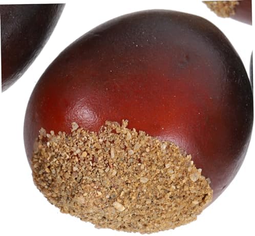 Zerodeko 60pcs Realistic Artificial Chestnut Decor