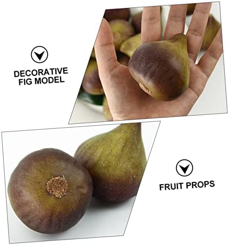 Cabilock 5Pcs Realistic Artificial Fruit Decorative Models