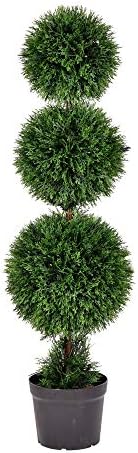 Vickerman 4 Artificial Cedar Topiary Plant