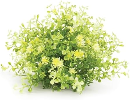Melrose Half Orb Mini Leaf Artificial Bushes Set of 2