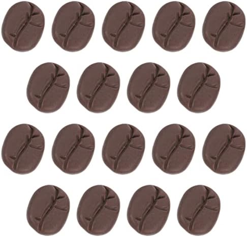 Toyvian Artificial Coffee Beans for DIY Craft and Cafe Display