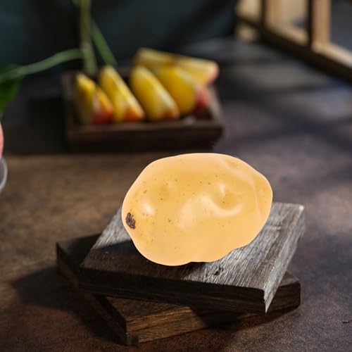 Operitacx 6Pcs Realistic Foam Potato Decor