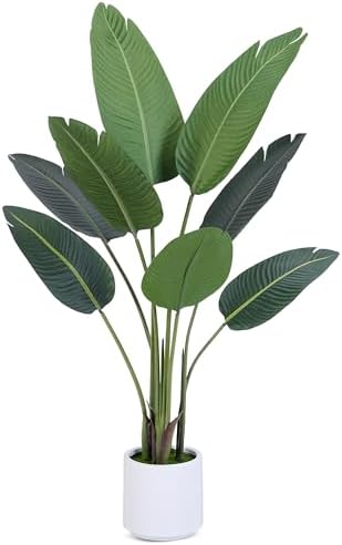 Jocoevol Bird of Paradise Artificial Plant 4FT