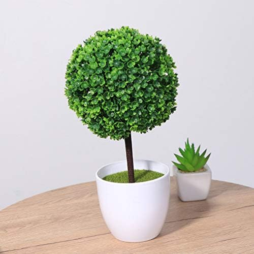 BESPORTBLE 2 Pcs Artificial Topiary Trees Farmhouse Decor