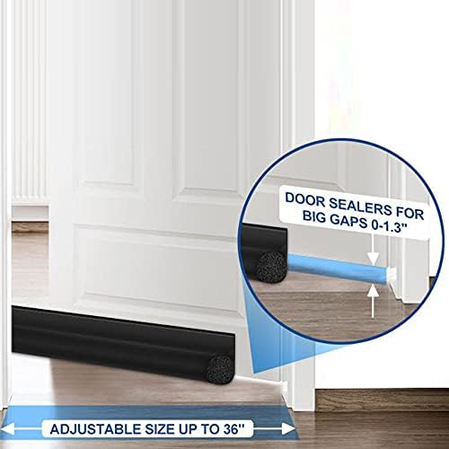 MAXTID 36 Inch Door Draft Stopper Grey Seal Strip
