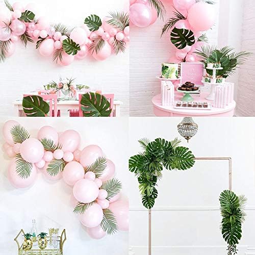 Artificial Areca Palm Leaves 8 Pcs for Decor