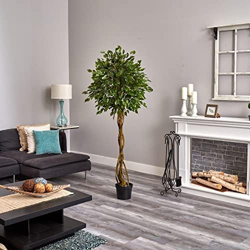 Nearly Natural 6ft Ficus Artificial Topiary Tree UV Resistant