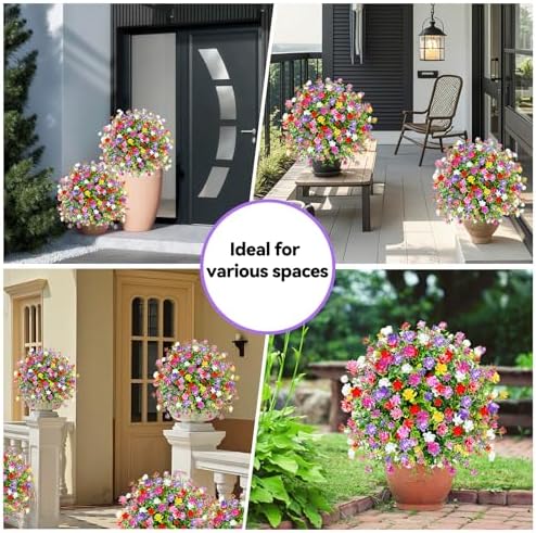 Artificial Boxwood Topiary Balls with Spikes