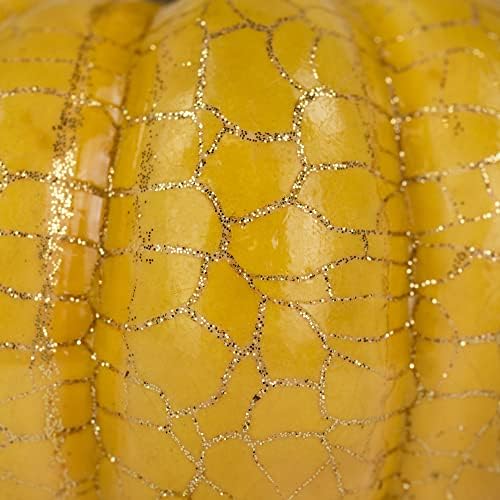 Northlight Crackle Finish Fall Pumpkins Set of 3