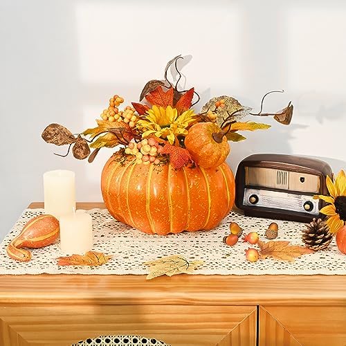 Waipfaru Fall Decor Centerpieces with Lights