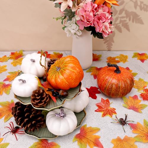 Gresorth 14cm Fake Yellow Pumpkin Artificial Decor