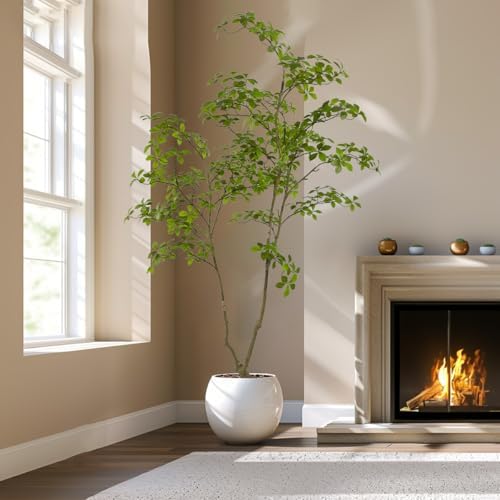 6ft Artificial Gardenia Tree for Home Office Decor