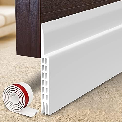 Suptikes Huge Gap Door Draft Stopper 34 W x 39 L White