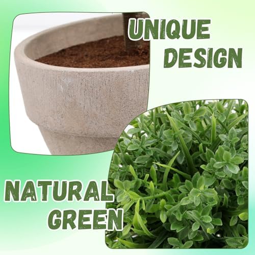 108 Inch Artificial Boxwood Topiary Potted Plant Decoration