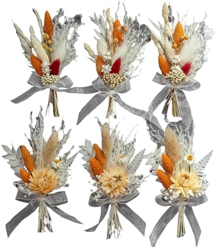 Xins Convey Mini Dried Flower Set Pack of 6