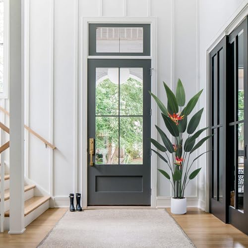 Jocoevol Artificial Bird of Paradise Plant 5ft Tall