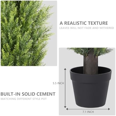 The Bloom Times 4ft Artificial Topiary Trees 2 Pack