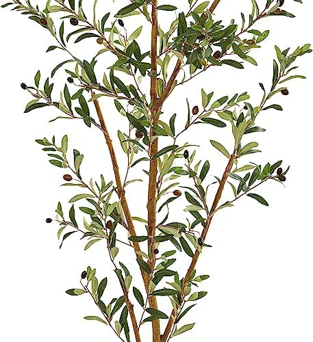 Nearly Natural 82in Olive Artificial Silk Tree