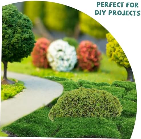 12Pcs Artificial Moss Stones for Garden Decor
