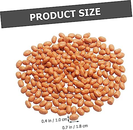 Lifelike Artificial Peanut Kernels for Decoration and Photography