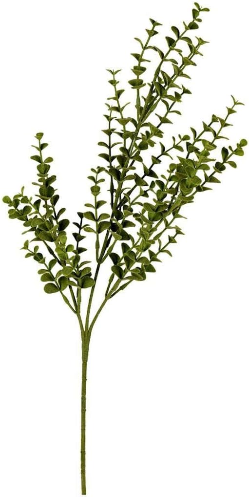 Vickerman 26 Green Eucalyptus Bush Set of 4