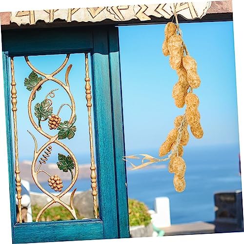 Wakauto 5Pcs Lifelike Hanging Peanut String Decor