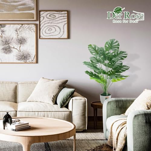 Der Rose 28 Inch Artificial Monstera Plant