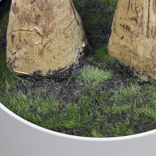 6ft Artificial Olive Tree with Natural Wood Trunk and Lifelike Fruits