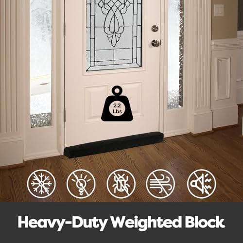 Comfyanno 38 Inch Weighted Door Draft Stopper