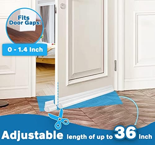 MAXTID 36 Inch White Door Draft Stopper