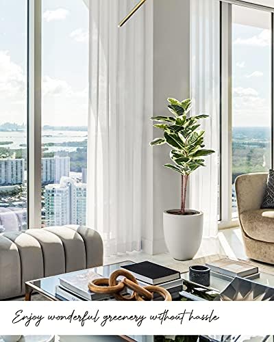 Floworld 43in Tall Artificial Ficus Tree with Pot