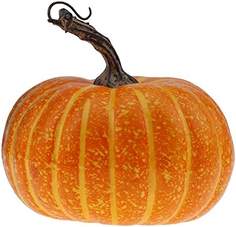 Gresorth 14cm Fake Yellow Pumpkin Artificial Decor