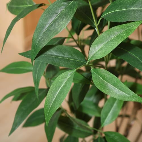 Ferrgoal 4 Ft Artificial Eucalyptus Tree in Pot