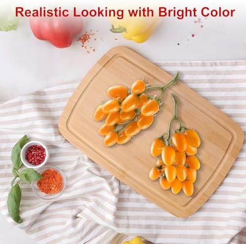 Lifelike Artificial Tomato String 2 Pack Yellow Tomato Decorations
