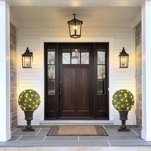 GarveeHome 16 Artificial Topiary Ball with Lights
