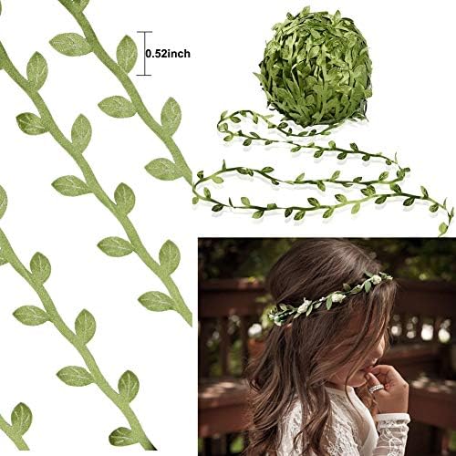 65 Ft Artificial Eucalyptus Leaf Garland for Decor