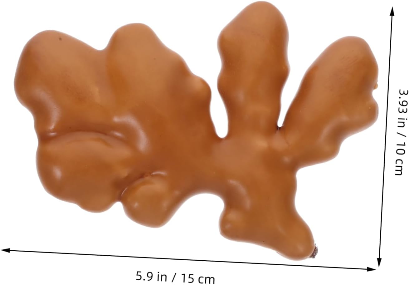 VALICLUD 2pcs Realistic Artificial Ginger Decor