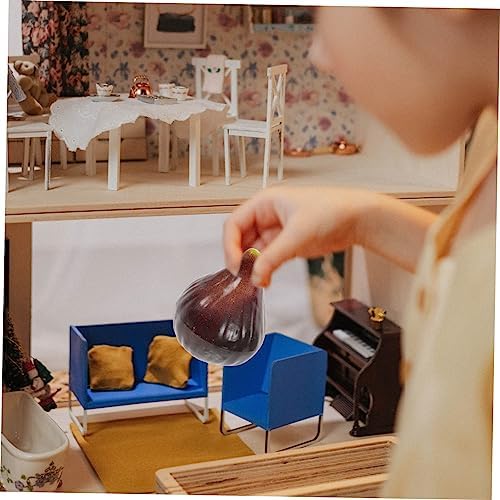 5Pcs Realistic Imitation Fig Models Decorative Fruit