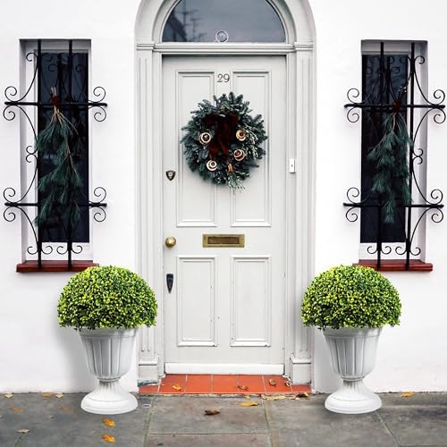 Sunnyglade 2 PCS 23 Inch Artificial Topiary Plant