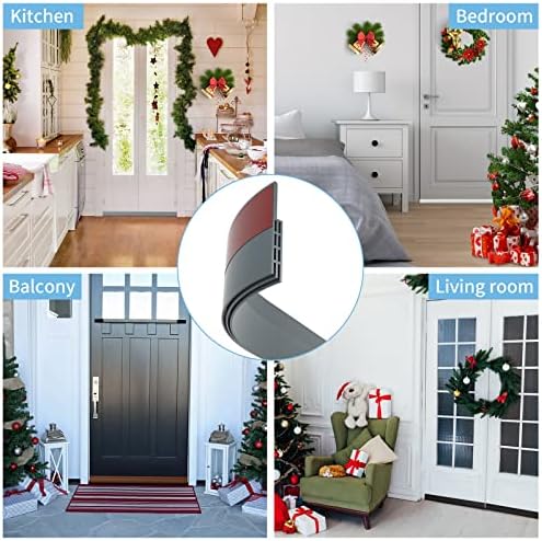GroTheory 2 Pack Door Draft Stopper Grey