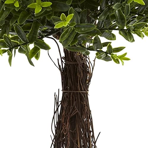 Nearly Natural 35in Ixora Topiary UV Resistant