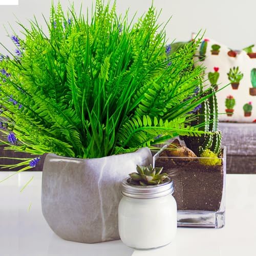 22 Bundles Artificial Plants for Outdoor Decor