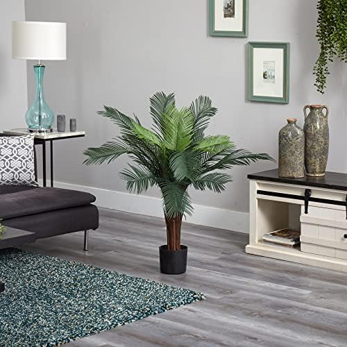 Nearly Natural 3ft UV Resistant Cycas Artificial Tree