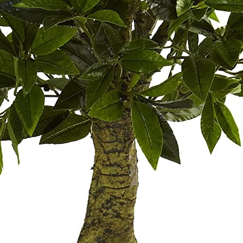Nearly Natural 5ft Triple Bay Leaf Topiary UV Resistant