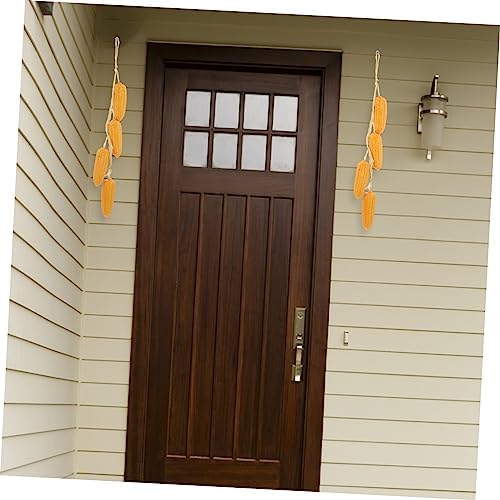 3pcs Simulation Corn String Hanging Decor for Fall