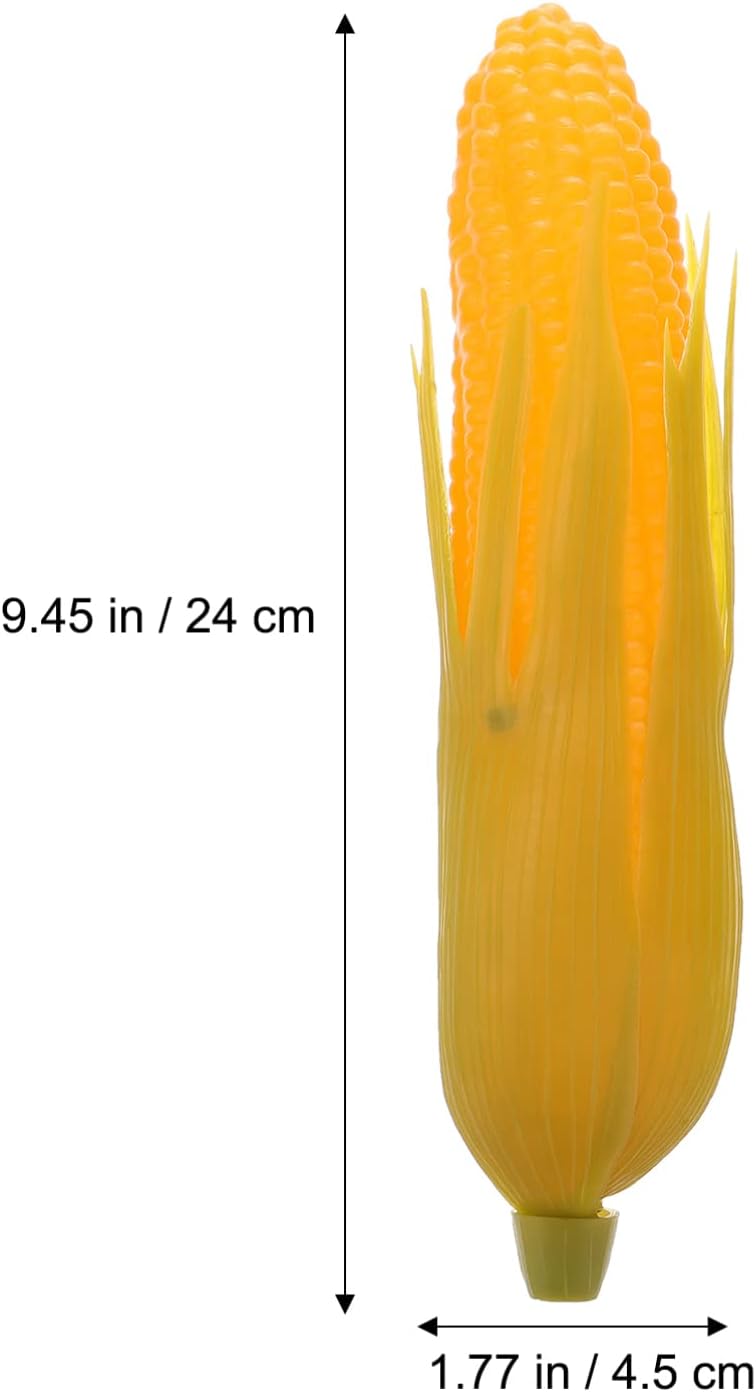 Lifelike Artificial Corn Plants 6pcs Plastic Decorations