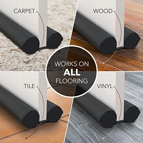 Everlasting Comfort Door Draft Stopper for Bottom of Door