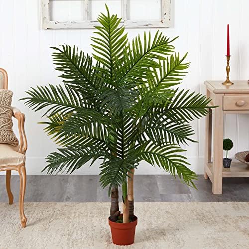 Nearly Natural 4ft Areca Palm Tree Real Touch