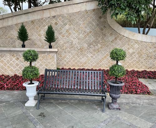 3ft Artificial Boxwood Topiary with UV Resistant Base